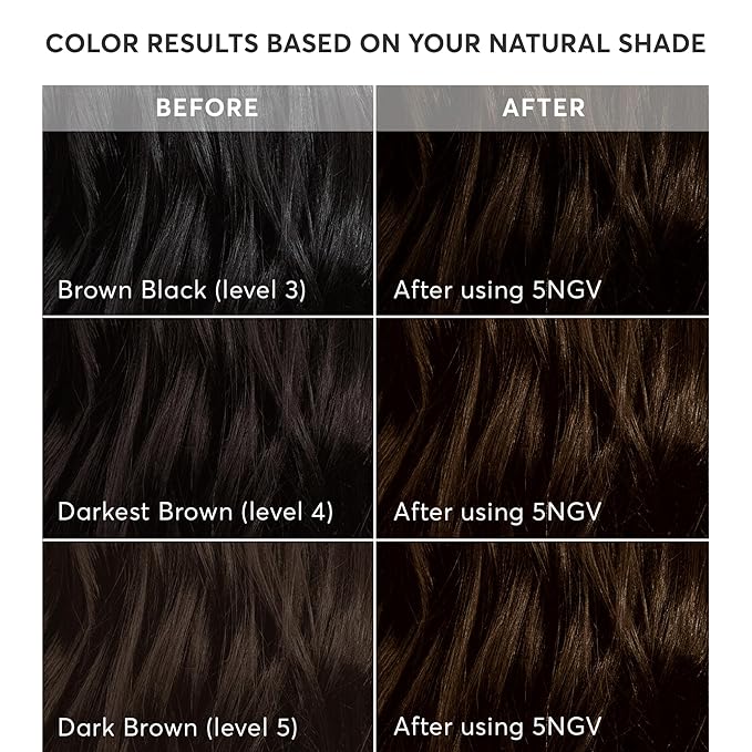Madison Reed Radiant Hair Color Kit - 5NGV Dark Golden Brown with Warm Tones (Napoli Brown), Permanent Hair Dye, Superior Gray Coverage & Dimensional Color | PPD-Free & Ammonia-Free, 1 Pack