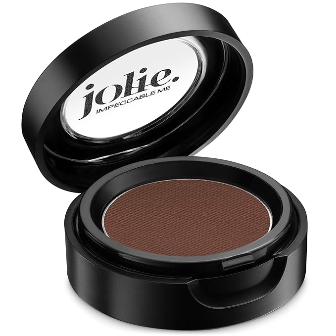 Jolie Cosmetics Powder Pressed Matte Eyeshadows - Cruelty Free, Vegan, Single Pan Eyeshadow 1.48g Base Neutrals (Pink Ice)