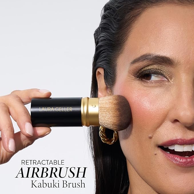 LAURA GELLER Makeup Brushes - Dual-Ended Highlighter Brush, Cruelty-Free