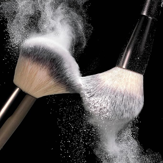 Professional Makeup Brush Set BS-MALL with Travel Case, 20PCS Synthetic Makeup Brushes for Foundation, Conce aler, Blush, Powder & Eyeshadow, Labeled Face Eye Brushes for Beginners, Makeup Artists