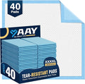 AAY Heavy Duty Disposable Bed Pads 36"X44" (40pcs)
