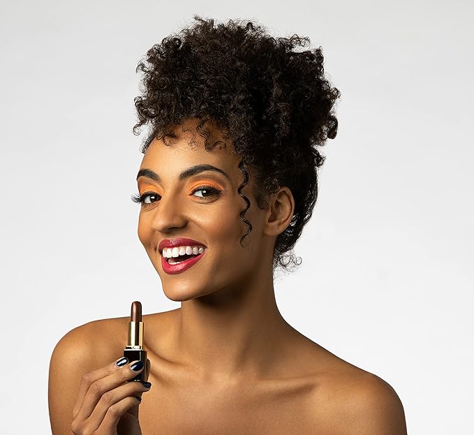 L'Paige pH Color-Changing Brown Lipstick | Brown to Raspberry Red Transformation | Aloe Vera Moisturizing Formula | Long-Lasting Lip Stain-Like Color | Shade LBR