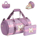 Vogewood Initial Birthday Gifts for 9 Year Old Girl,Kid Glitter Travel Bag