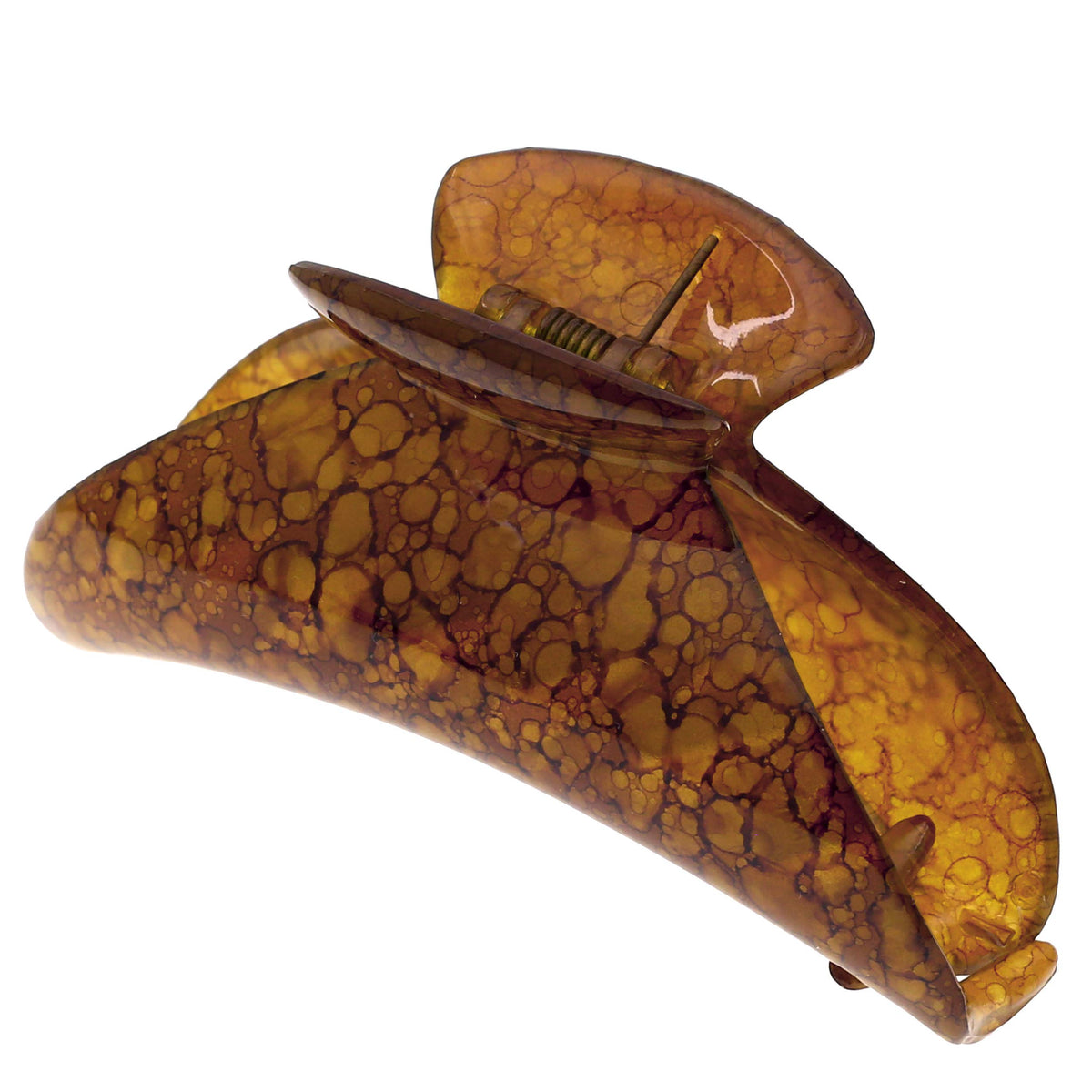 Camila Paris CP2712 French Hair Clips for Women, 3.75" Large Claw Clip Strong Hold All Day, No Damage No Slip Claw Clips for Thick Curly Wavy Fine Straight Hair, Jaw Clip Made in France