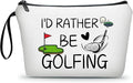 ARIOSEY Golf Gifts for Women, Small Makeup Bag and Accessory Pouch