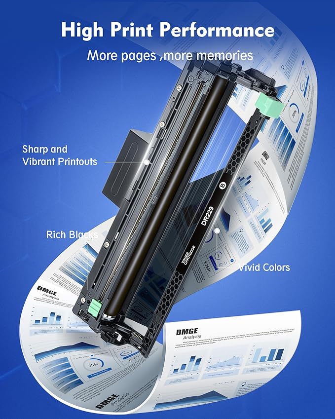 TN229XL TN229 Toner 4 Pack Compatible with Brother MFC-L3780CDW MFC-L3720CDW HL-L3280CDW HL-L3220CDW HL-L3295CDW, TN229XL