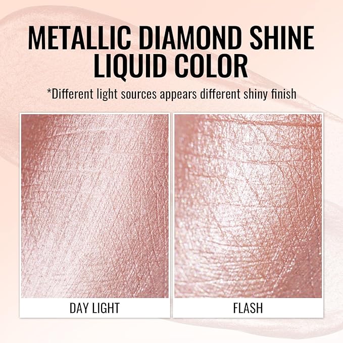 Oulac Pink Lipstick for Women - Metallic Lipsticks, Pink Shimmer Lip Gloss Long Lasting Waterproof, High Impact Lip Color, Oil-Based Formula, Transferproof, Vegan & Cruelty-Free Lip Makeup MD01