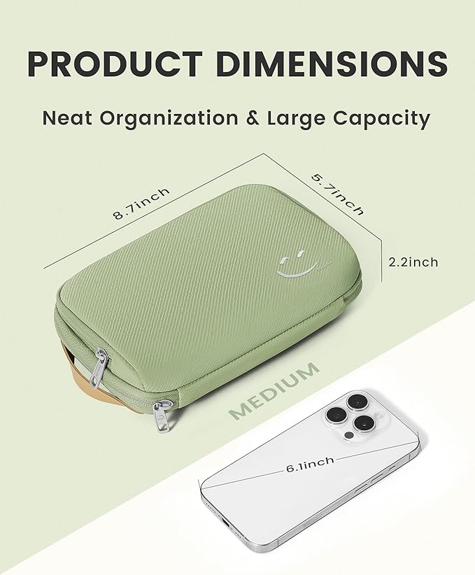 Travelkin Travel Cord Organizer, Cable Organizer For Electronic Accessories