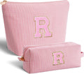 Btffitting Gifts for Teen Girls Women - Birthday Gifts for 10 11 12 13 14 15 16 17 18 Years Old Girl,Makeup Bag Cosmetic Bag,Teacher Gift Trendy Stuff Toiletry Bag - Peach,R