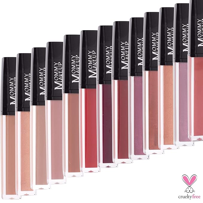 Mommy Makeup Stay Put Matte Lip Cream - Kiss-proof, Transfer-proof, Waterproof, Long Lasting Lipstick - Non-Drying Formula Infused with Vitamin E (Marilyn)