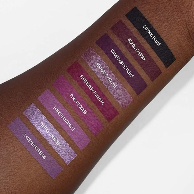 Aromi Pink Periwinkle Matte Liquid Lipstick, Purple Lilac Shade