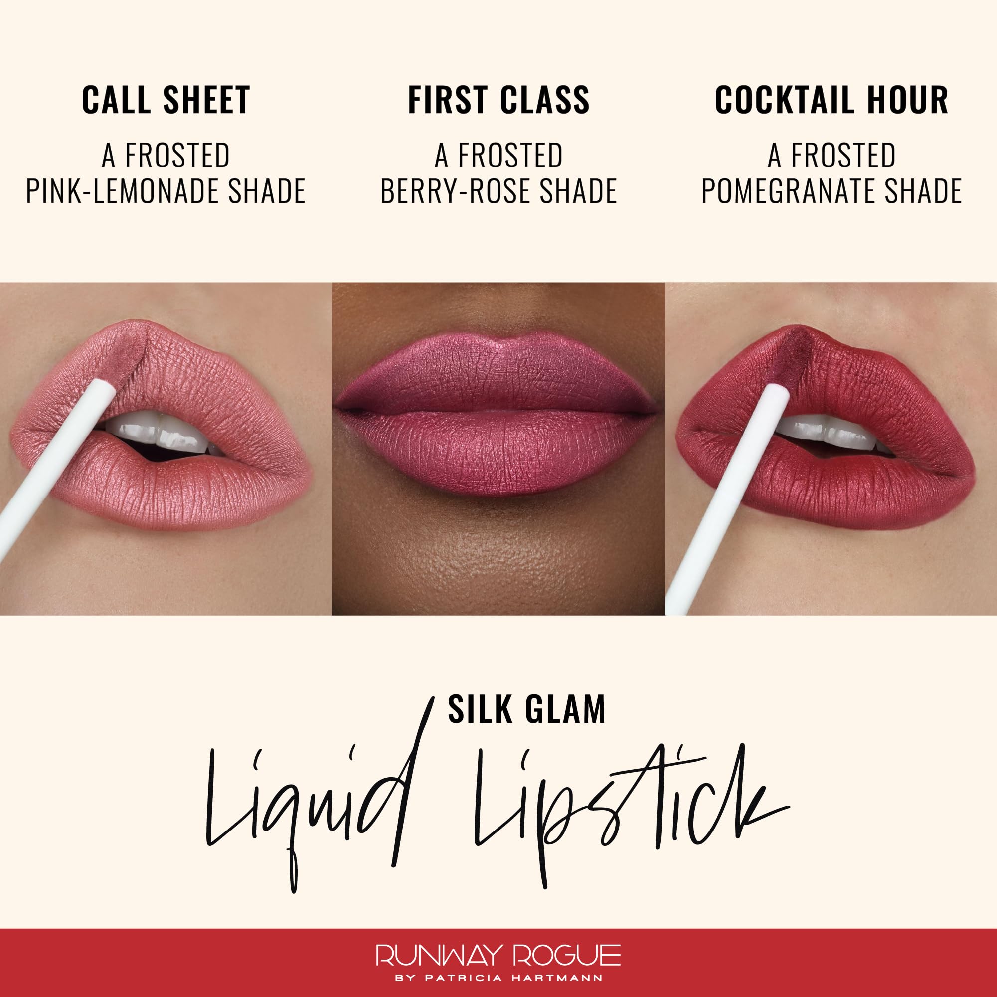 Runway Rogue Long Wear Liquid Lipstick Trio, 3 Transfer-Proof Shades