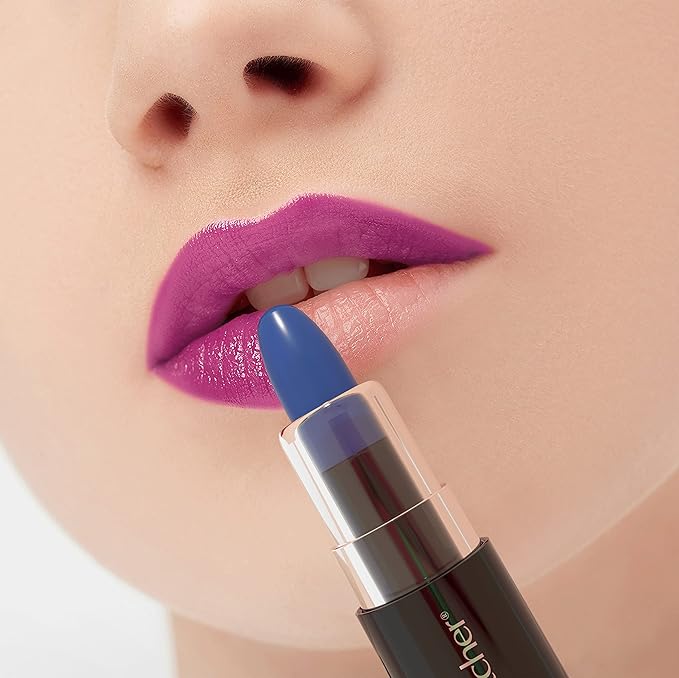 MOODmatcher LIVAURA Long Lasting Lipstick for Women – Color Changing Moisturizing Cream Lipsticks, Smudge Proof Lip Stick, Easy to Apply Lip Makeup, Made in USA (Dark Blue)
