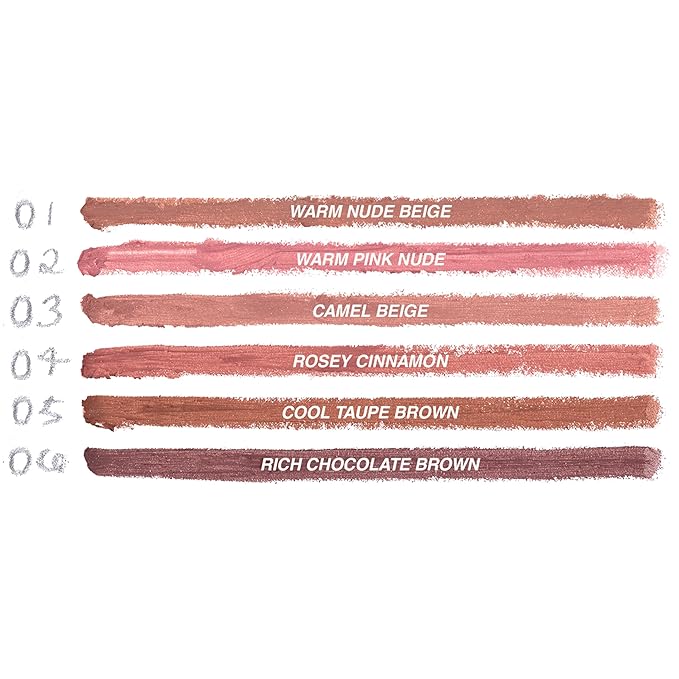 Freck MAKEOUT CLUB Nude Muse Lip Liner, 0.12oz | Retractable Pencil, Long Lasting Lip Plumper & Definer | Infused with Jojoba and Hyaluronic Acid | Vegan, Cruelty Free | Warm Pink Nude