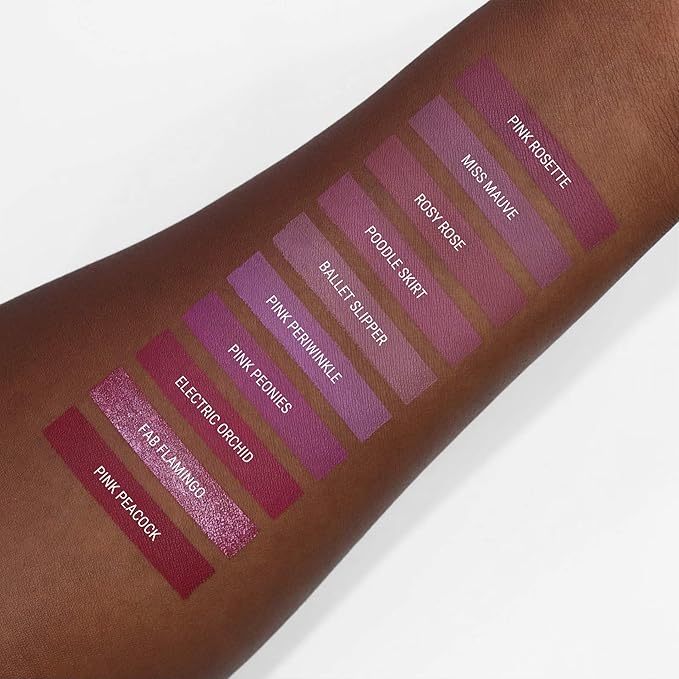 Aromi Light Pink Matte Liquid Lipstick, Blue Undertones (Ballet Slipper)