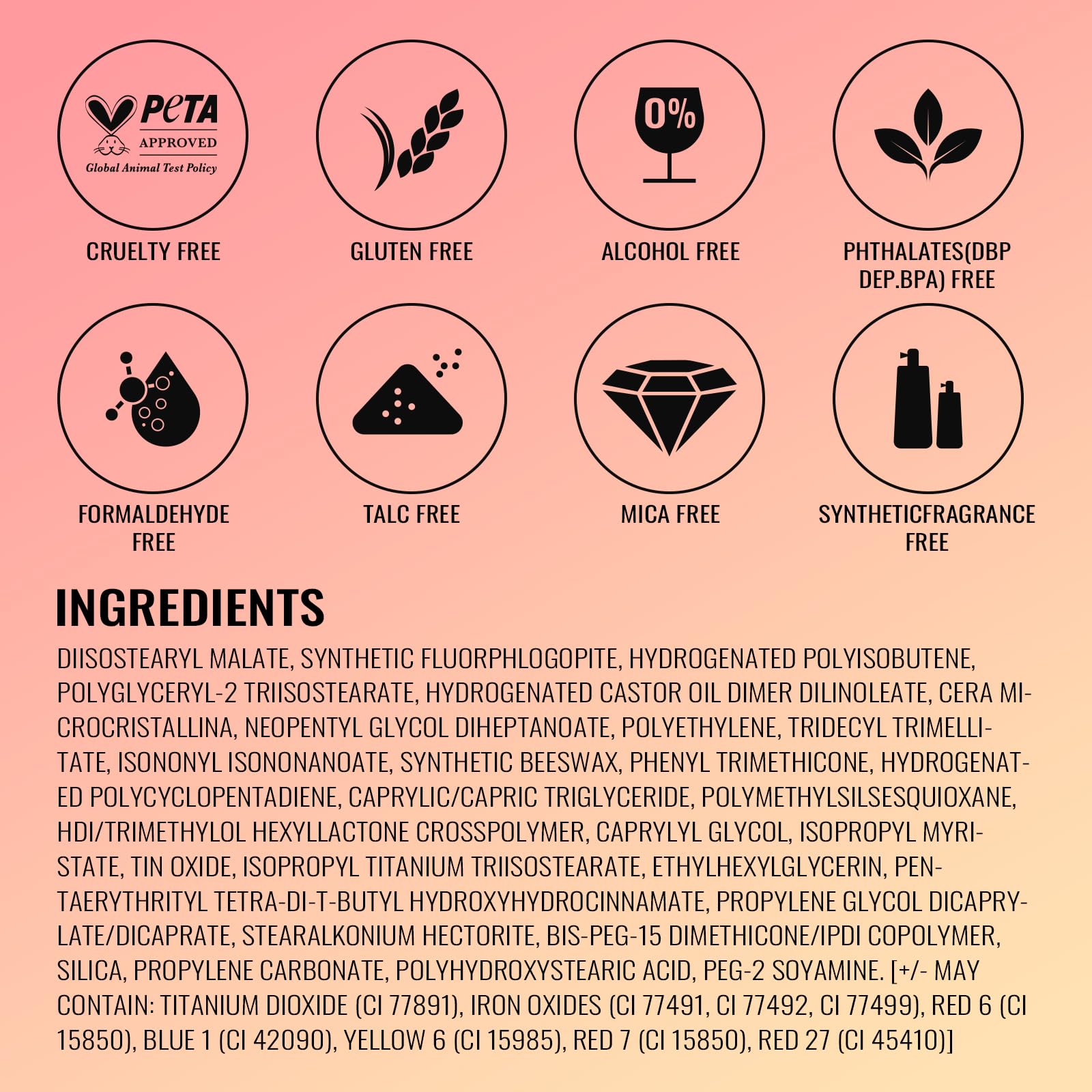 Oulac Burgundy Lipstick for Women with Metallic 3D Shine Lightweight Hydrating Formula, High Impact Lip Color, Full Coverage Lip Makeup, Vegan & Gluten Free, Love Particle(03)