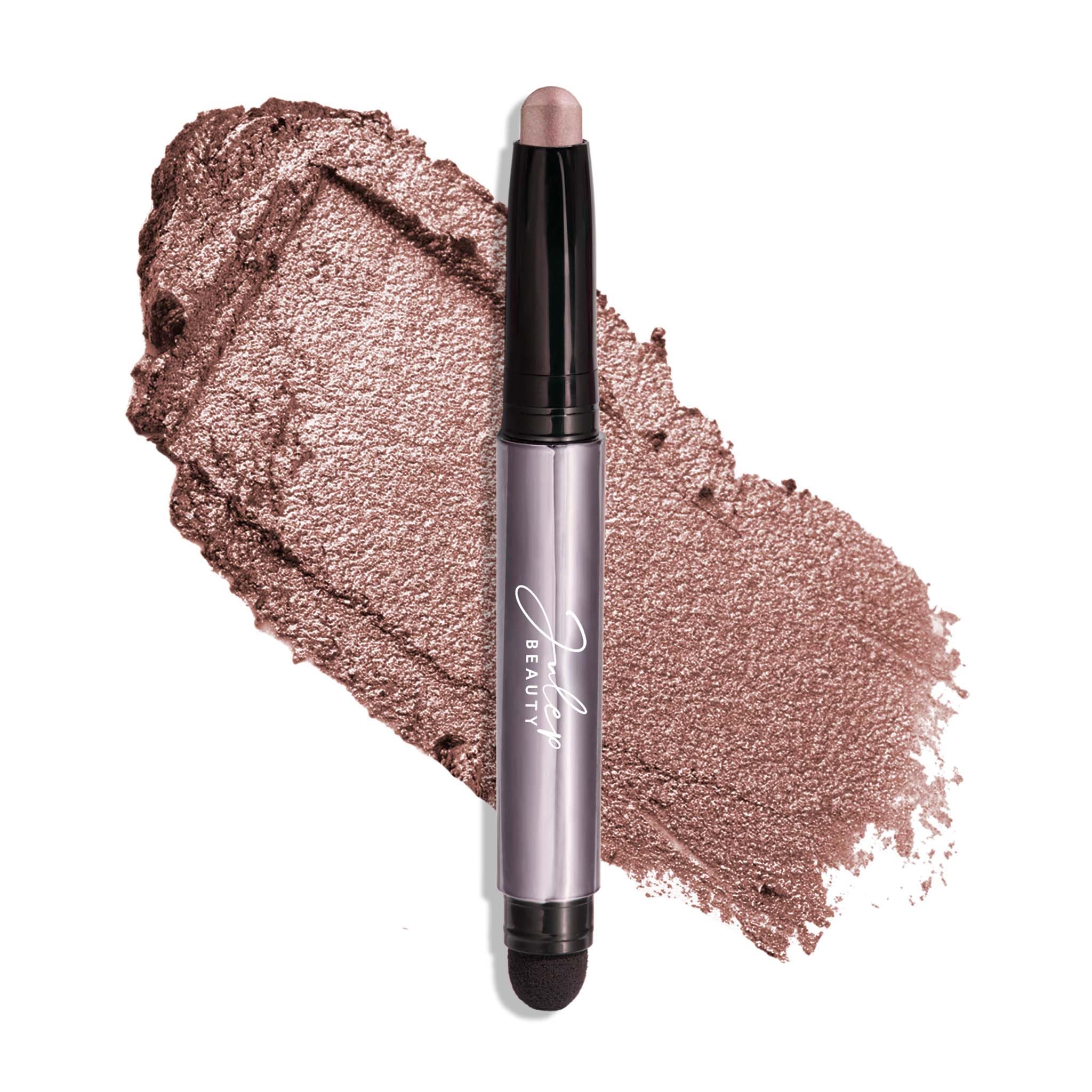 Julep Eyeshadow 101 Cream-to-Powder Waterproof Eyeshadow Stick – Mink Mauve Shimmer – Long-Lasting, Buildable, Crease-Proof, Cruelty Free, Shimmer Finish with Built-In Smudger