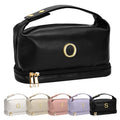 Vogewood Makeup Bag Personalized Bags with Handle Makeup Brush Organizer