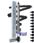 Wonderskin Eyeliner Pencil, 1440 Longwear Black Glitter Eyeliner Pencil - Waterproof, Sharpenable & Smudge Proof (Black Truffle)