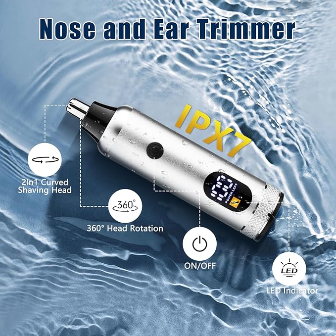 SUNNOW Hair Clippers and Trimmer Set, Electric Razor with Adjustable Speed