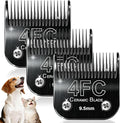 Dog Grooming Blades Compatible with Andis Clippers 4FC Blade (9.5mm)
