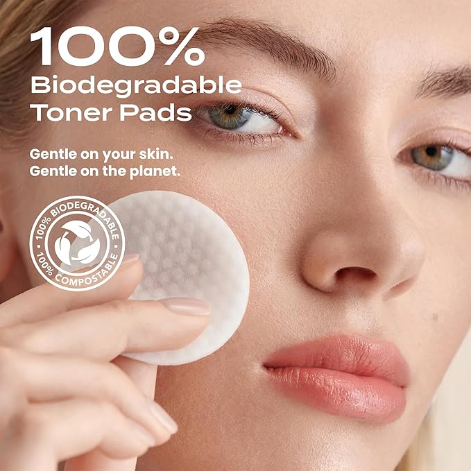 Body Restore Niacinamide Toner Pads, Hyaluronic Acid - Cooling Jelly 60 Ct