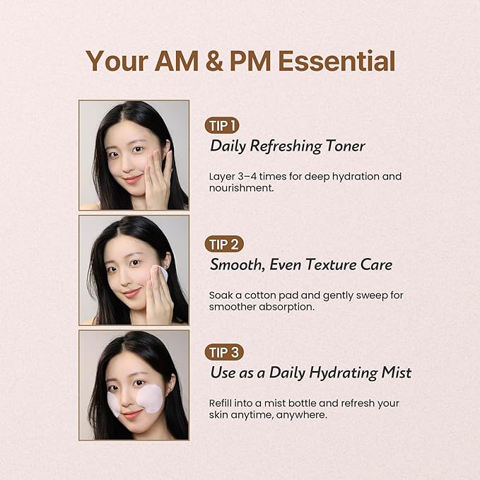 SOONDING Coconut Rice Milk Toner, Lightweight Hydration for Dry & Sensitive Skin, Ceramides & Niacinamide, Glowy Skin, Fragrance-Free Korean Skin Care, 150ml / 5.07 fl oz