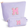 Btffitting Gifts for Teen Girls Women - Birthday Gifts for 10 11 12 13 14 15 16 17 18 Years Old Girl,Makeup Bag Cosmetic Bag,Teacher Gift Trendy Stuff Toiletry Bag - Lavender,M