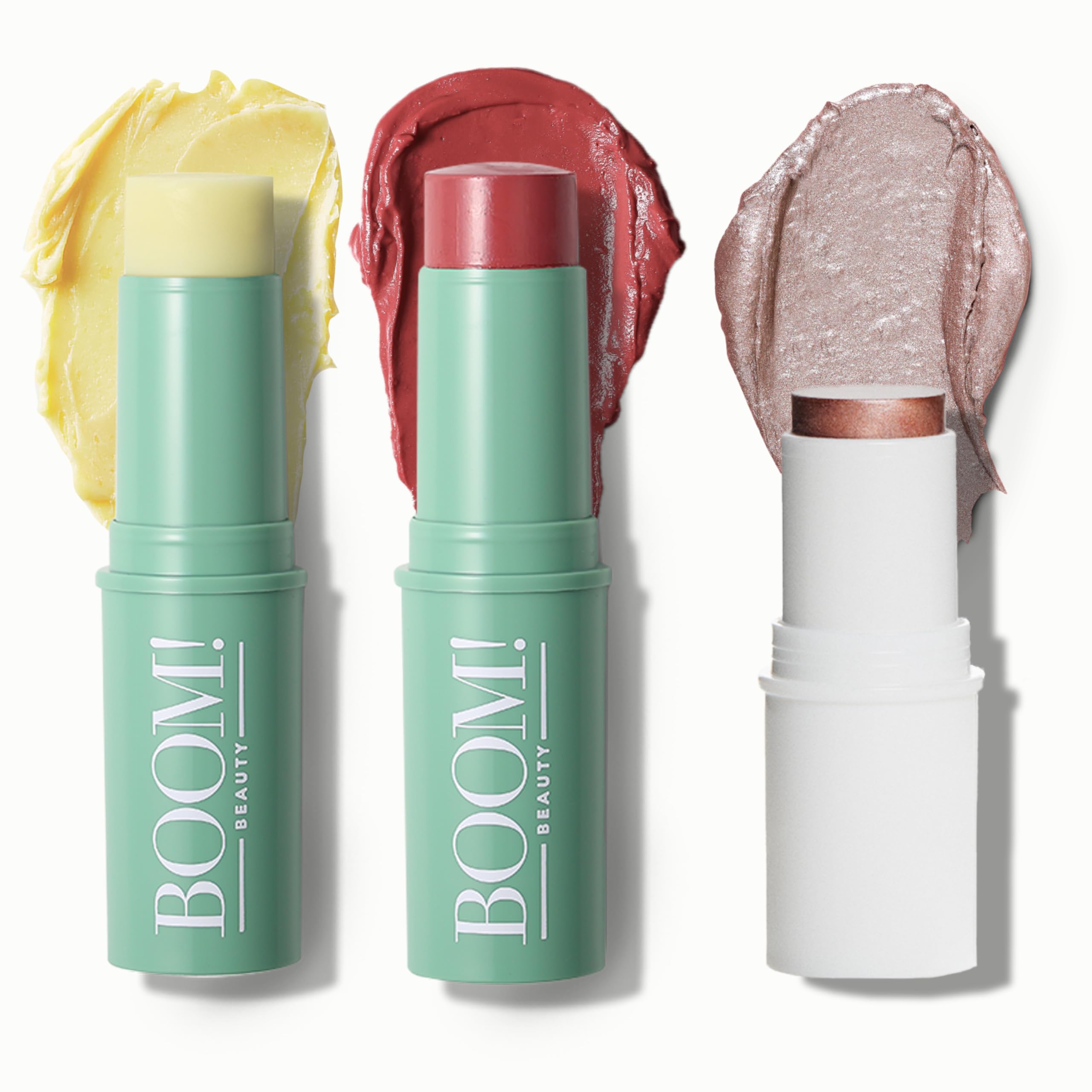 Boomstick Trio® Rose Nude 3 Pack Cream Blush Makeup
