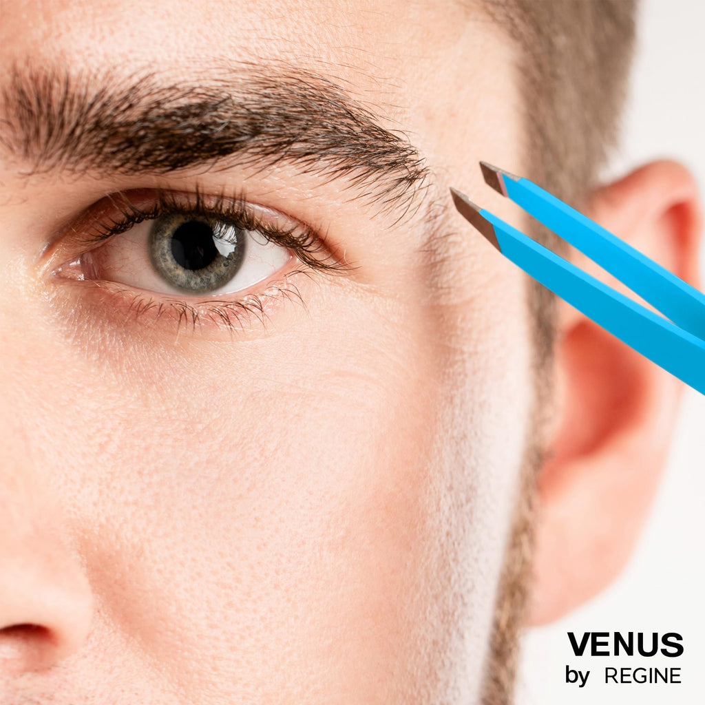 Venus by Regine Slant Tweezers, Blue