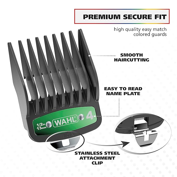 Wahl USA Pro Series Platinum Corded Hair Clipper & Corded Trimmer Kit