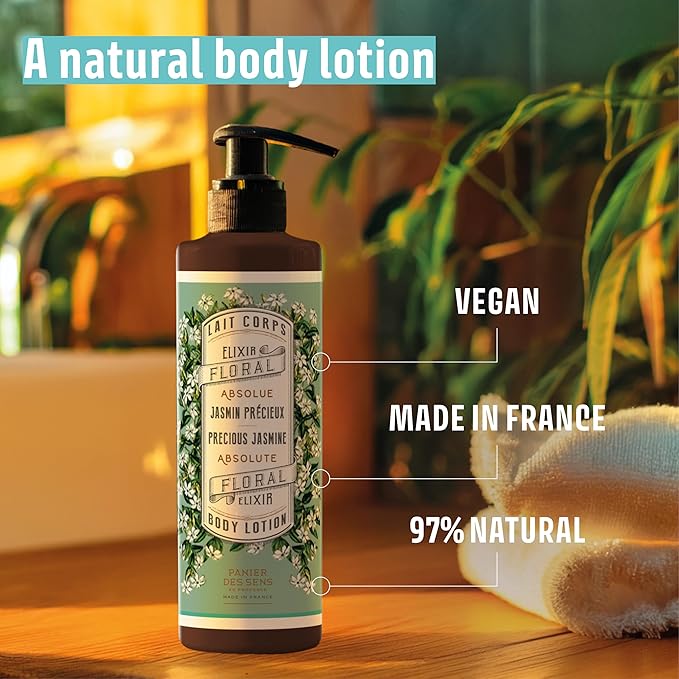 Panier des Sens Jasmine Body & Hand Lotion Pump, 8.45 fl oz