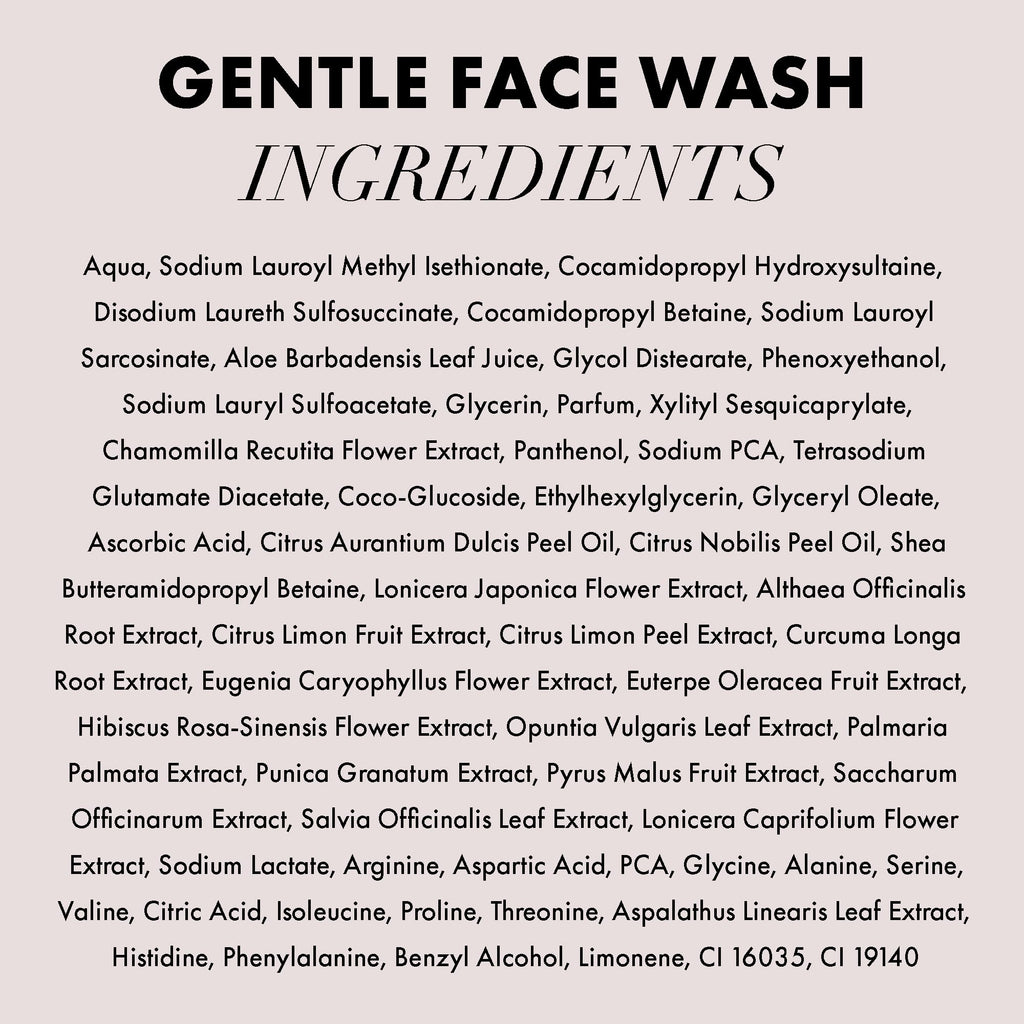 Hanz de Fuko Gentle Face Wash for Men & Women – Citrus & Creme Premium Facial Cleanser, Great for Sensitive Skin – Hypoallergenic Formula with Aloe Vera, Clove, Acai – Sulfate and Paraben Free – 8 oz.