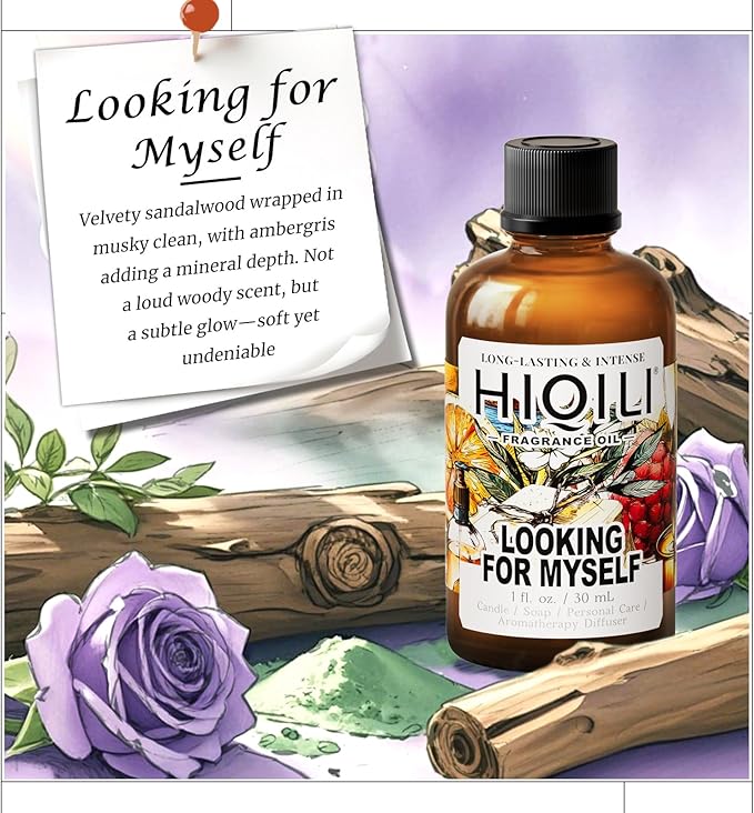 HIQILI Looking for Myself Fragrance Oil for Diffusers, DIY Candle, Soap