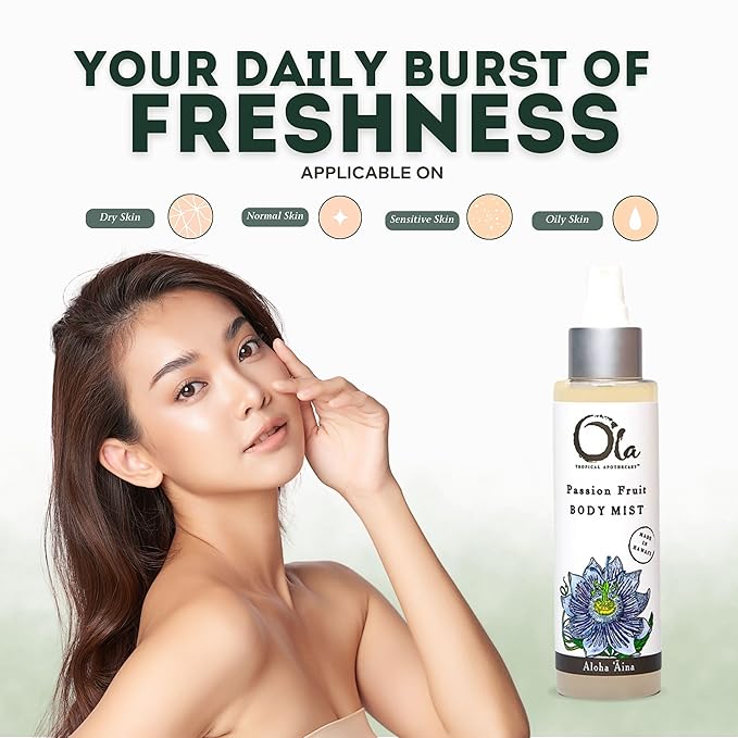 Tropical Apothecary Ola Passion Fruit Scented Deep Sea Mist - 4 Fl Oz
