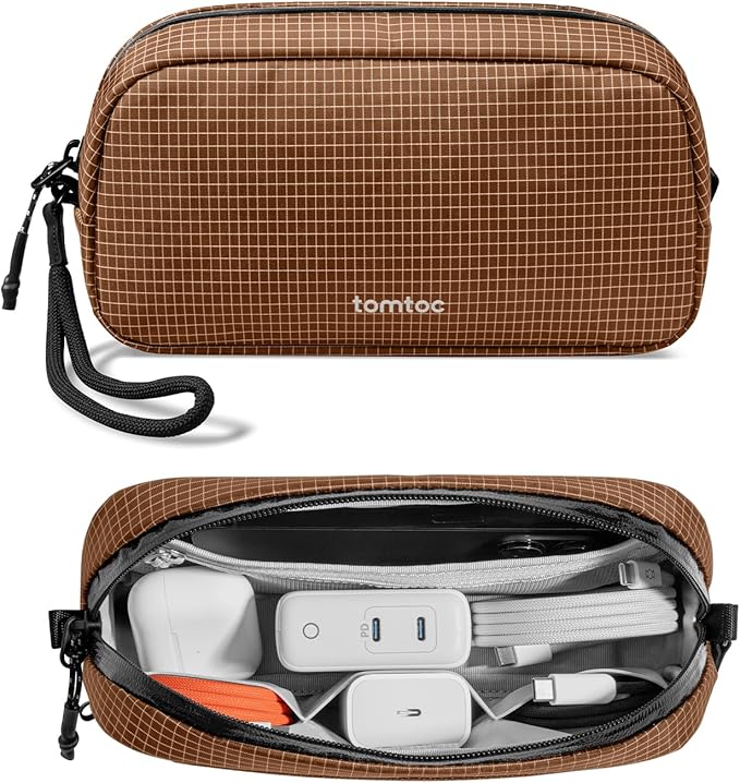 tomtoc Electronics Organizer Travel Case Performance, Cable Tech Pouch