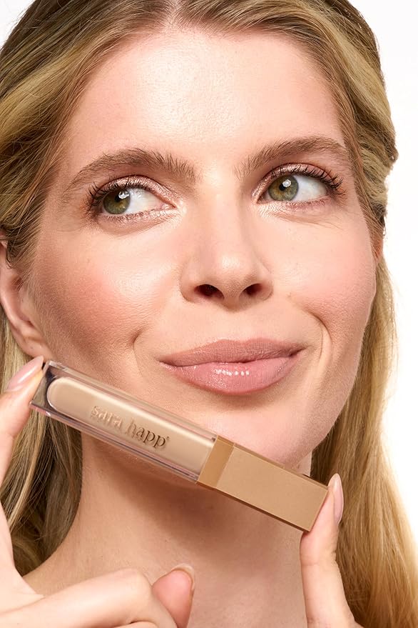 Sara Happ Nude Slip Luxe Gloss - Sheer Nude Moisturizing Lip Gloss, 0.21 Oz