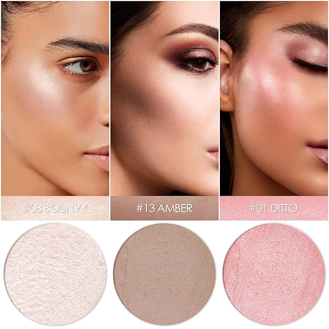 3 Pcs FAIR Contour Stick Set,Professional Makeup Kit for All Skin