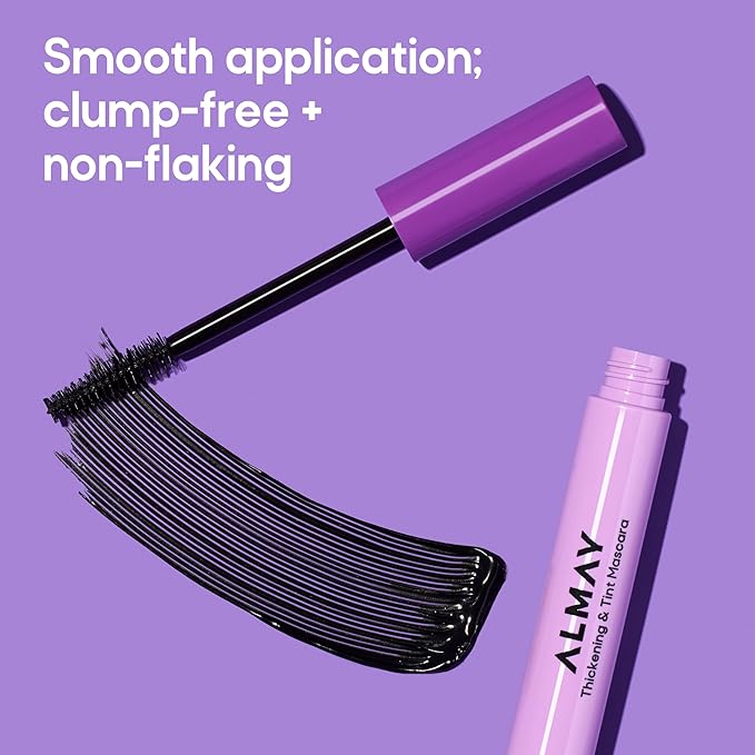 Almay Thickening & Tint Mascara, 401 Blackest Black, 1 Count