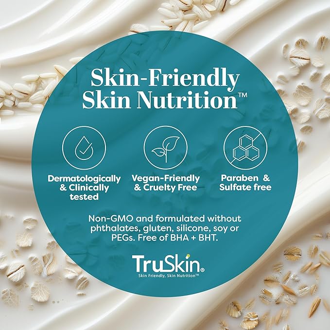 TruSkin Soothing Cleansing Milk with Rice & Oat Milk, 5 fl oz
