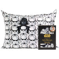 Kitsch x Star Wars Darth Vader Stormtroopers Satin Pillowcase, Size 19x26