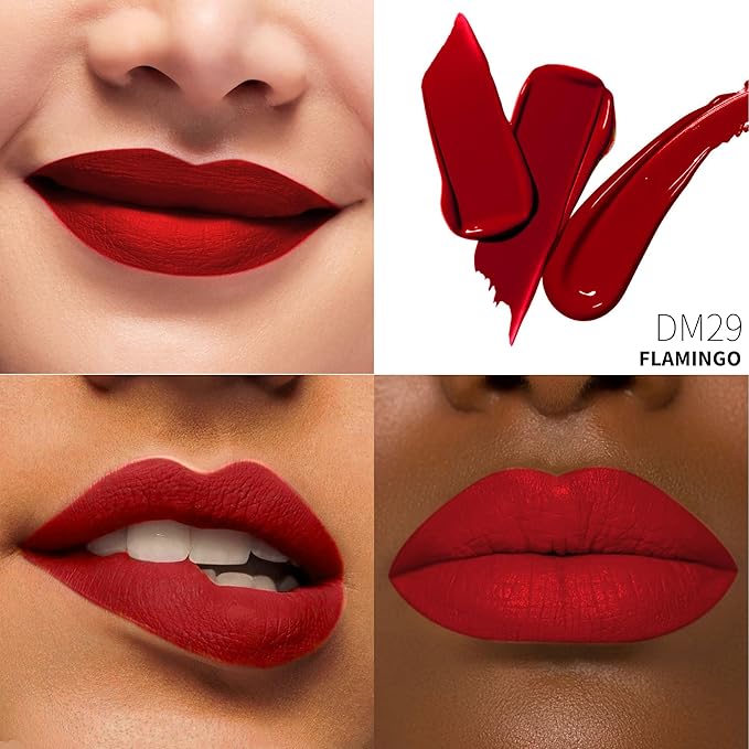 Depuplum Red Lipstick Matte for Women Colorstay Long Lasting Lipsticks