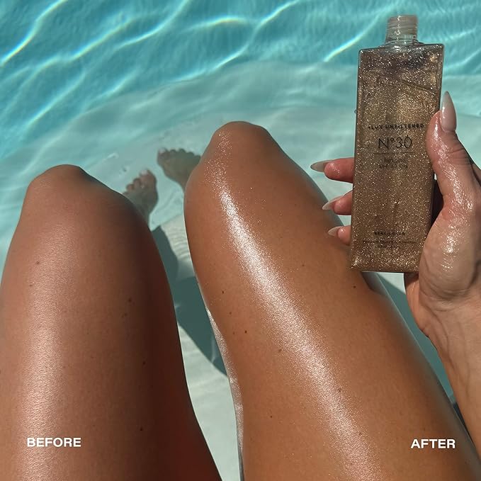 + Lux Unfiltered - N°30 High Gloss Shimmer Body Oil with SPF 30 (150 ml)