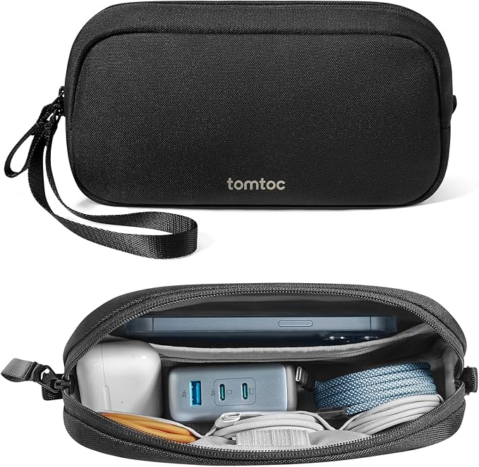 tomtoc Electronics Organizer Travel Case, Cable Organizer for Essentials