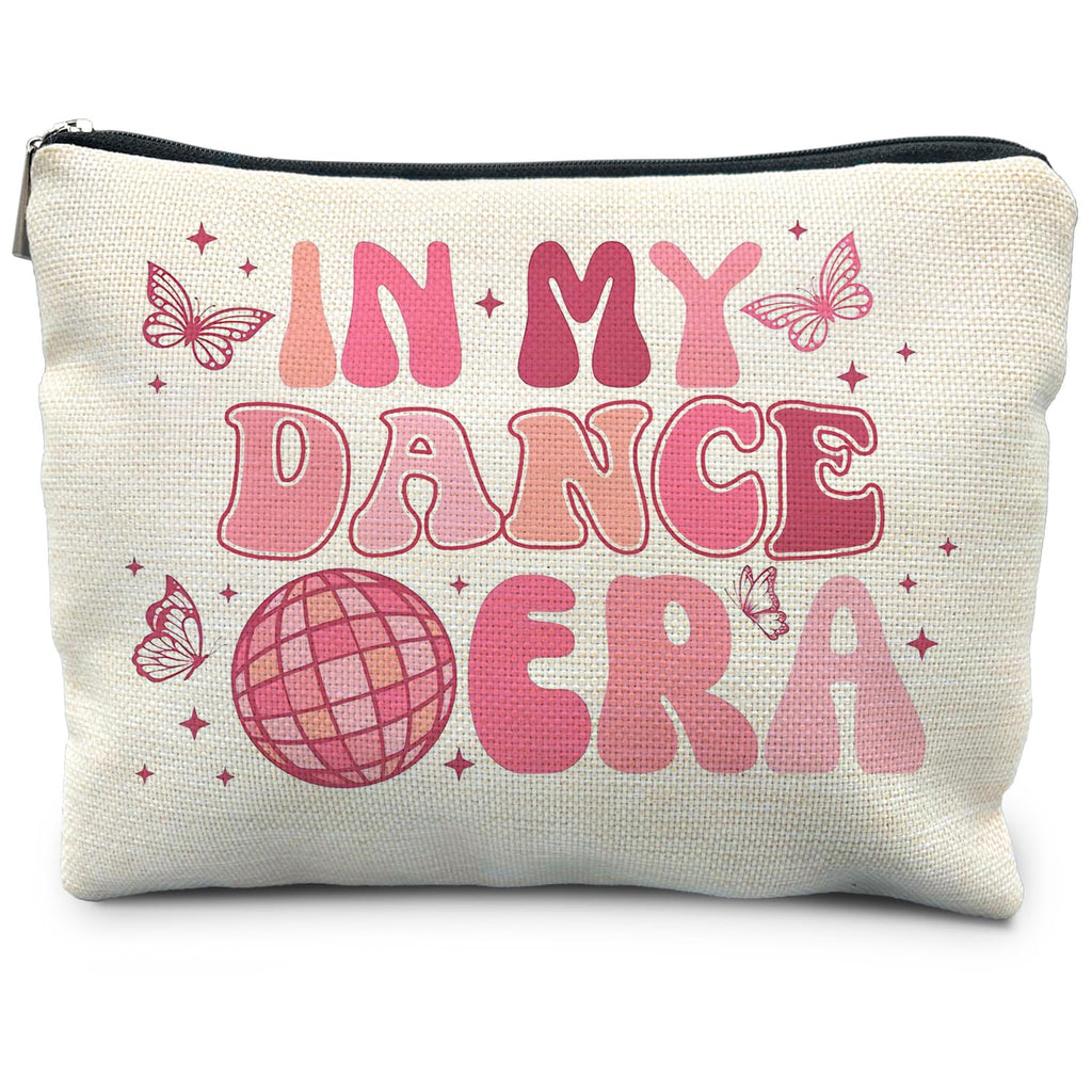 RYYCDOI Dance Makeup Bag, Dancer Gifts, Dance Teacher Gifts, Dance Stuff, Dance Team Gifts, Dance Stuff Accessories, in My Dance Era Cosmetic Bag Makeup Pouch