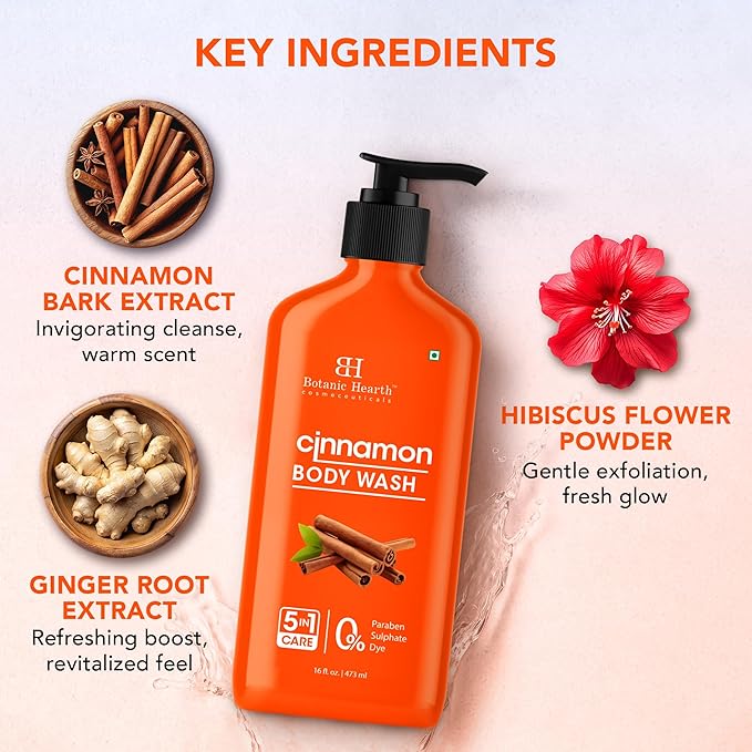 Botanic Hearth Cinnamon Body Wash – 16 fl oz