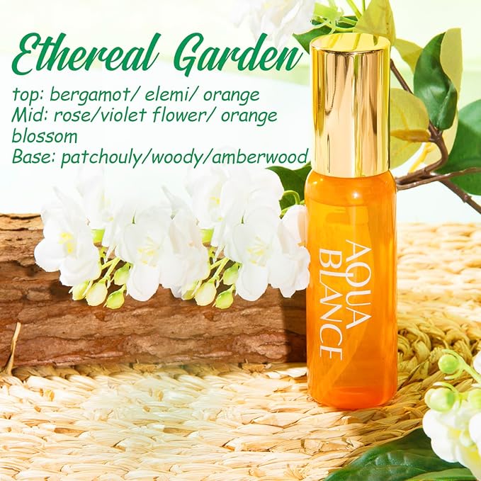 AQUA BLANCE Body Spray for Women, Fragrance Hair & Body Mist Set, Travel Size Each 2.1 fl oz, 3 Pack, Velvet Reverie, Ethereal Garden, Golden Luxury