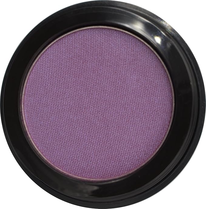 Pure Ziva Purple Passion Shimmering Violet Mauve Pressed Powder Single Eyeshadow; Talc, Paraben & Cruelty Free