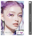 Rebel Tattoos 2-in-1 Eyeliner Stamp, Pigmented Intense Black Formula, Smudge-Budge Proof, Sweatproof, 24 Hour Stay Eyeliner Stamp (purple butterfy)