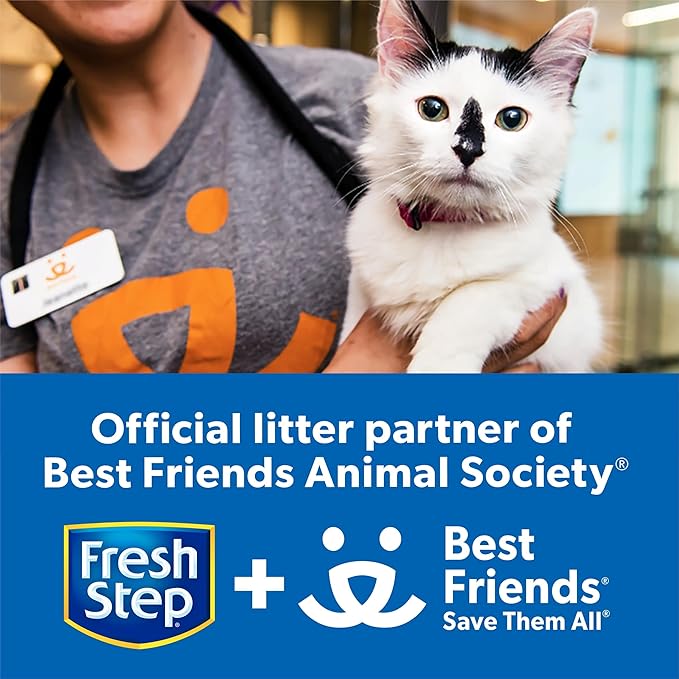 Fresh Step Advanced Extreme Clump Multi Cat Clumping Litter with Febreze Freshness, Mountain Spring Scent, Ammonia Block Technology, Low Dust, Low Tracking, 18.5 lb. Box, Pack of 2